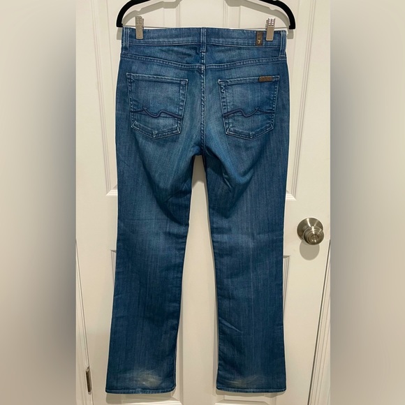 7 For All Mankind High Waist Bootcut Size 28 - Picture 6 of 7
